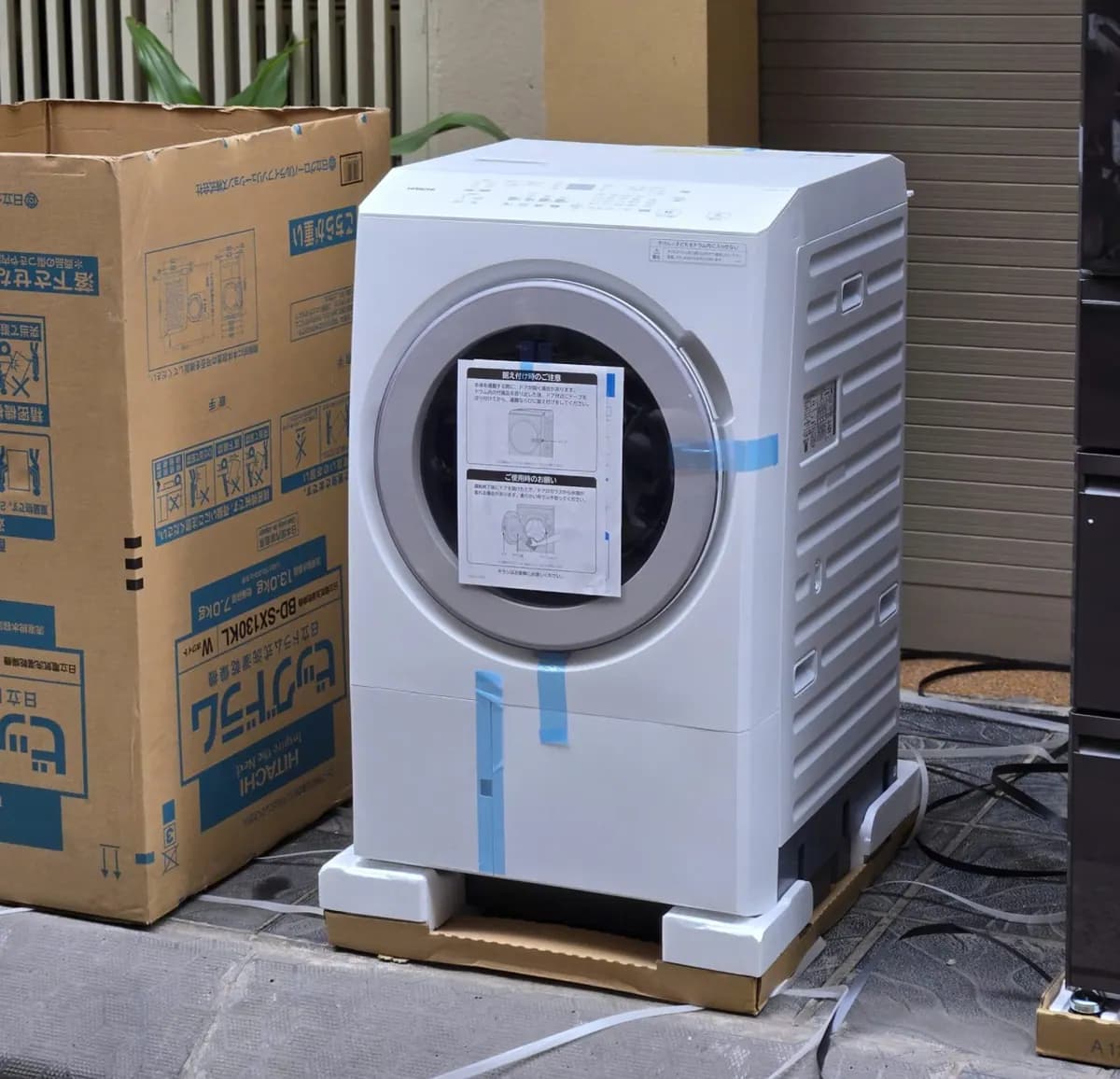 Máy giặt Hitachi BD-SX130KL-W giặt 13kg sấy 7kg – Cao cấp nội địa Nhật